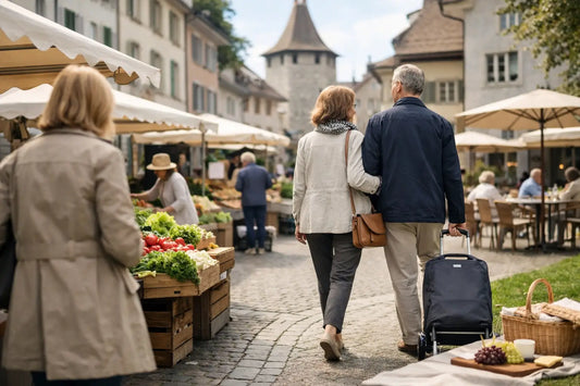 Stylischer Einkaufstrolley für jeden Tag