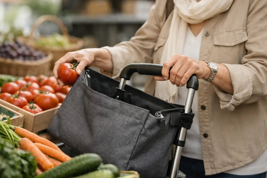 Vorteile eines Einkaufstrolleys mit abnehmbarer Tasche