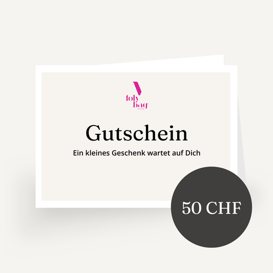 Folybag Geschenkgutschein CHF 50