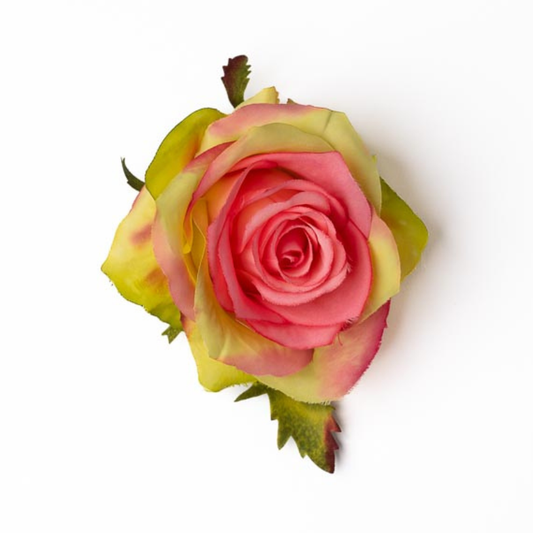 Rose klein pink/senf
